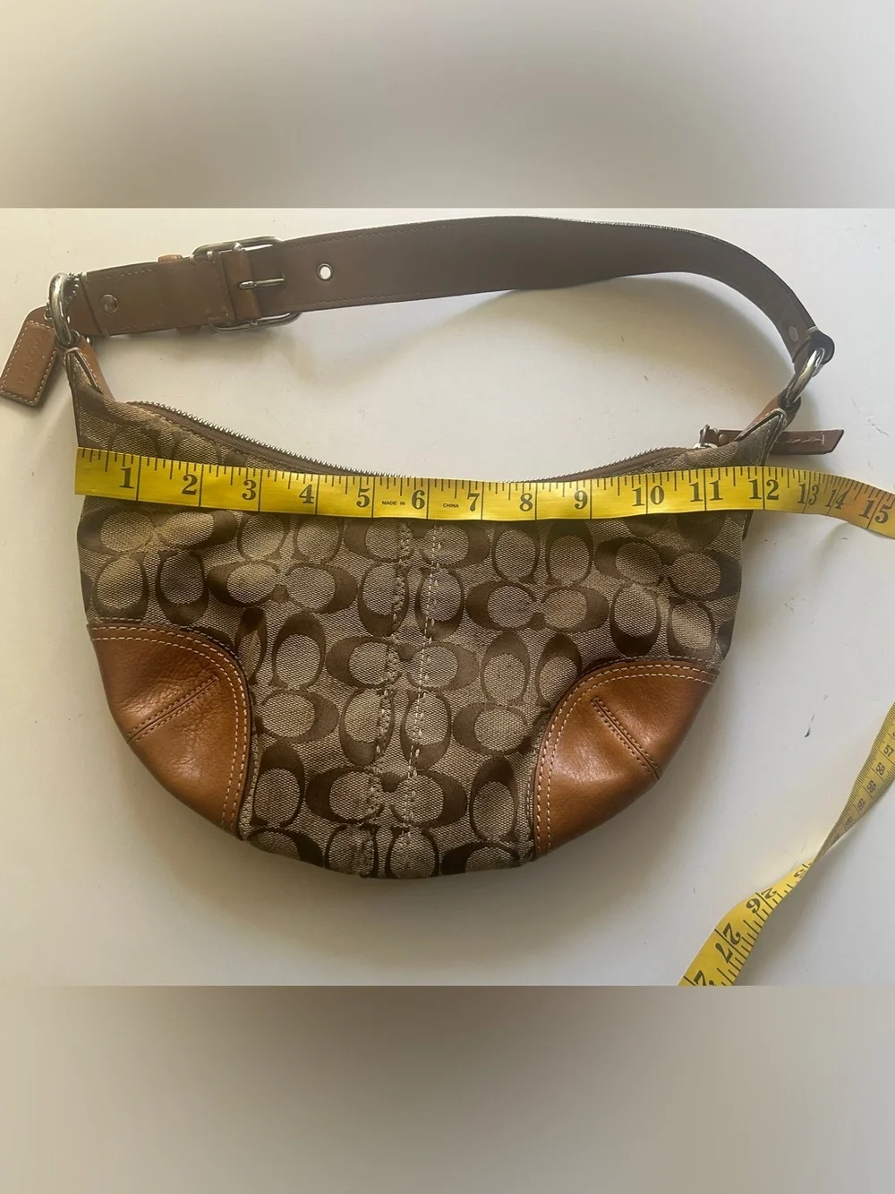 Vtg Coach Hamptons Shoulder Bag